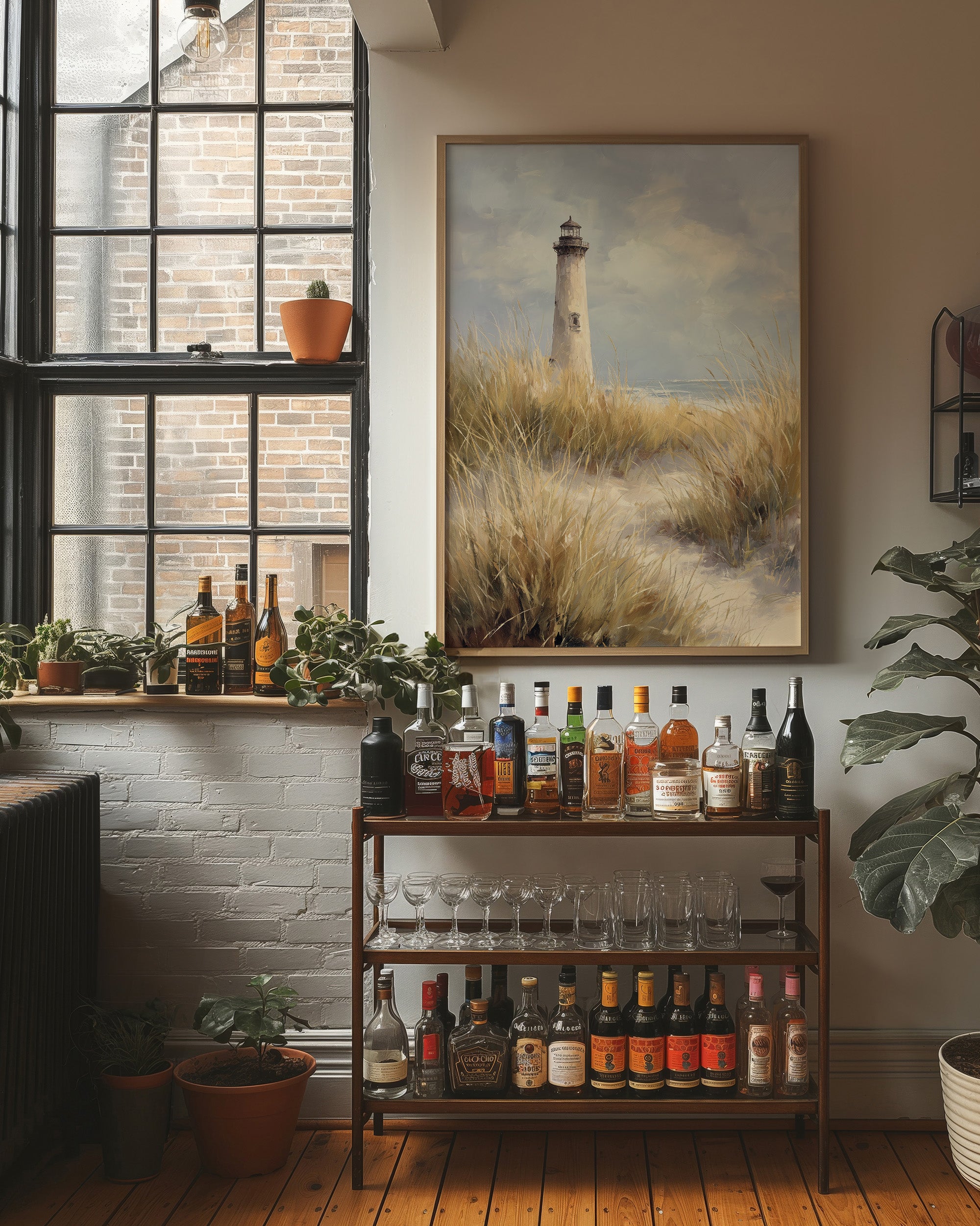 Sentinel Among Golden Dunes