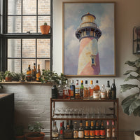 Coastal Guardian's Pastel Embrace