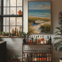 Solitude Rests Among Coastal Dunes