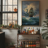 Tentacles Embrace Seafarer's Journey