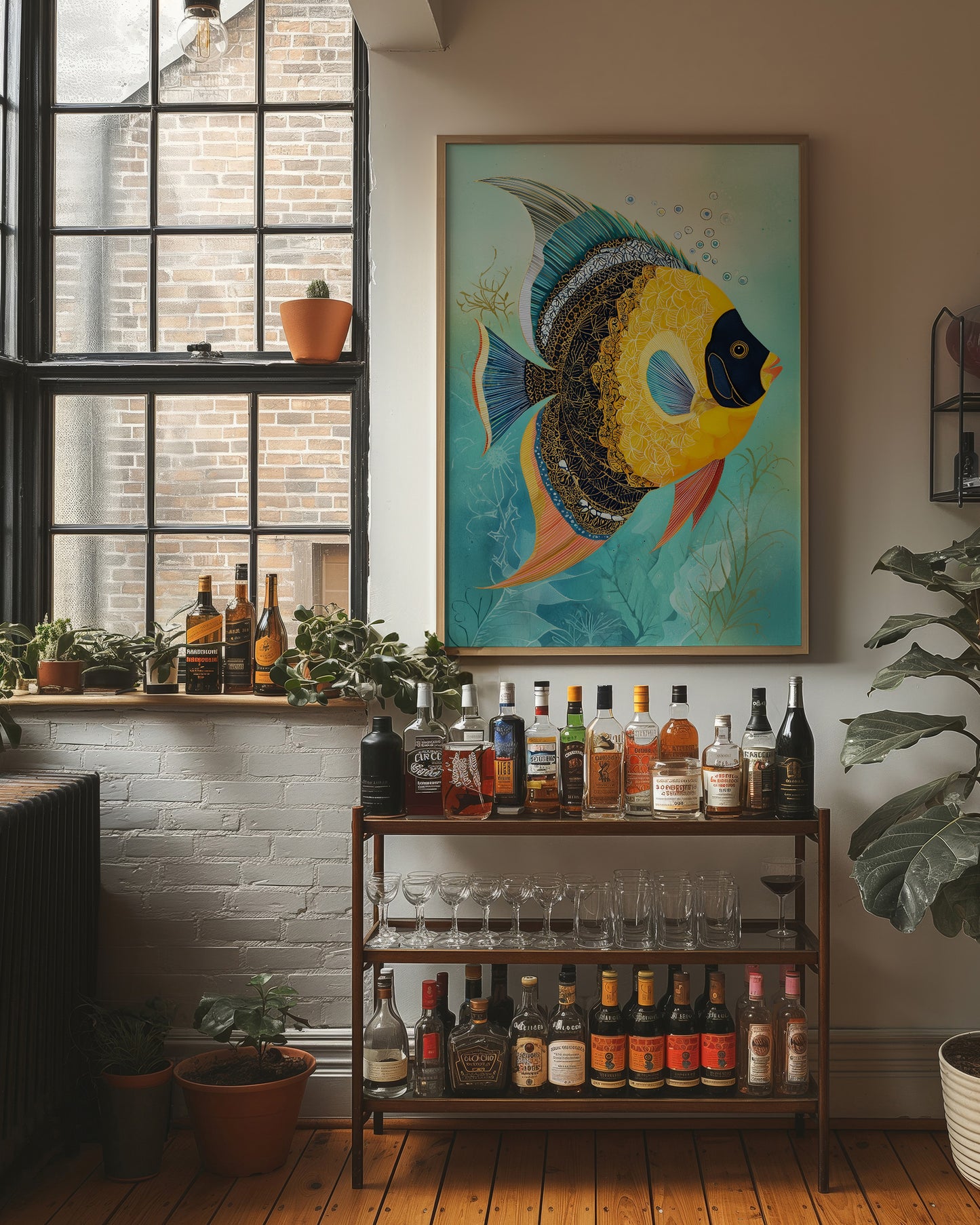 Golden Guardian of Aqua Depths