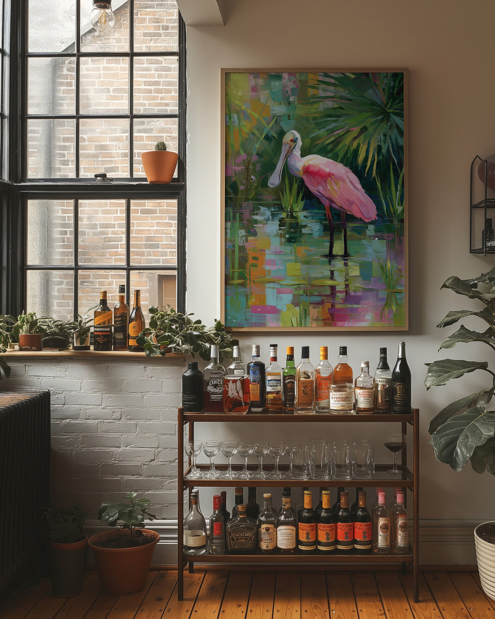 Rosy Sentinel Guards Tropical Waters