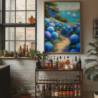 Hydrangea Path to Coastal Serenity