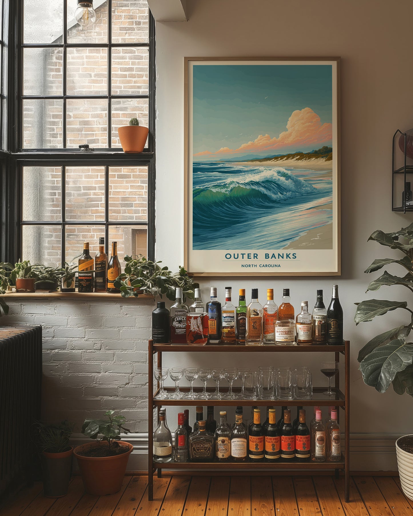 Coastal Whispers Catch Golden Hour