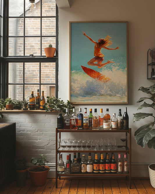 Crimson Board Catches Azure Freedom