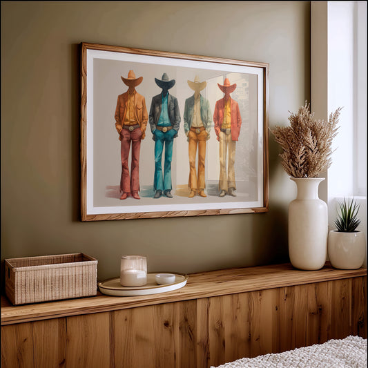 Chromatic Cowboys: Identity Through Absence