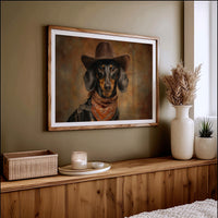 Dachshund Desperado Claims The West