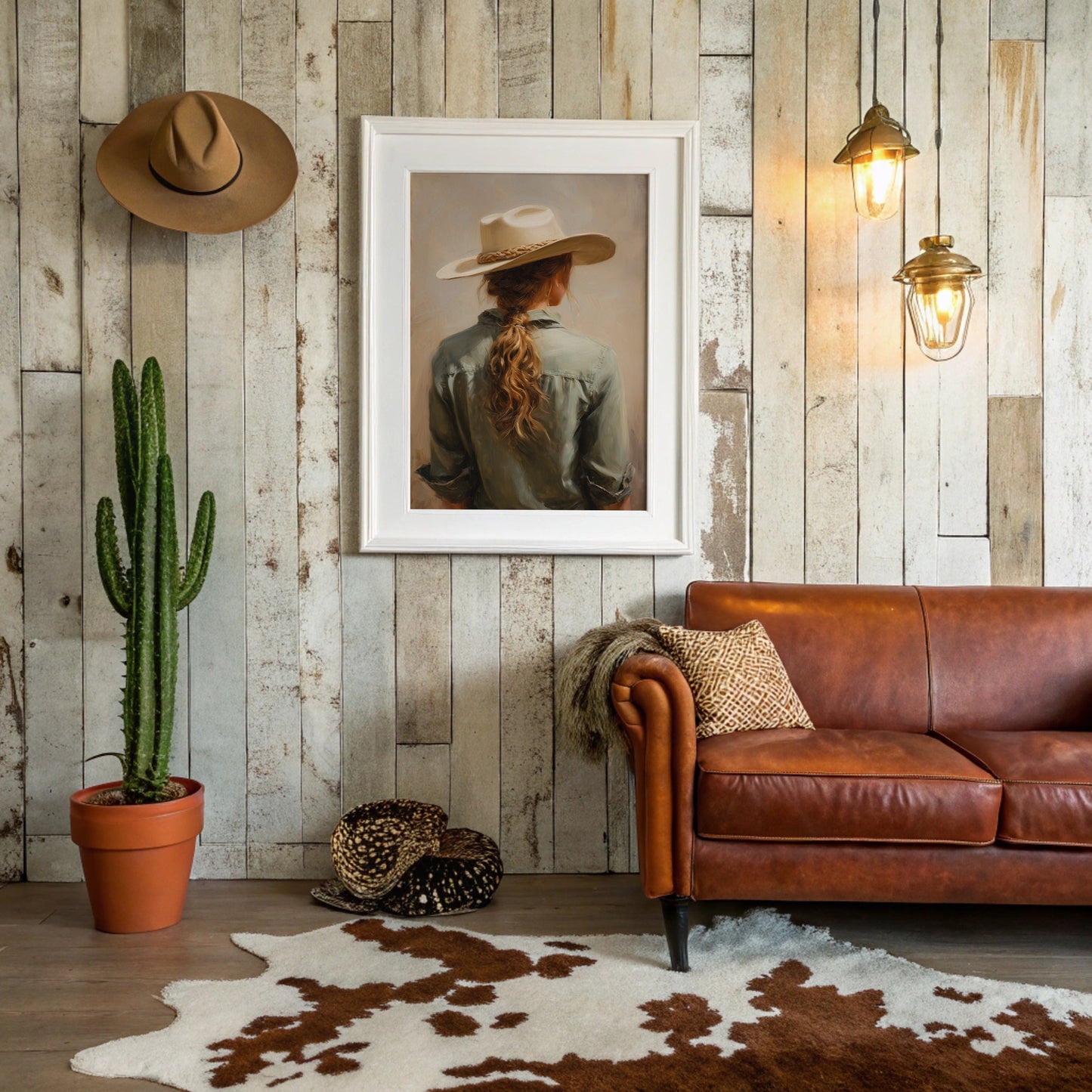 Western Silhouette in Afternoon Light