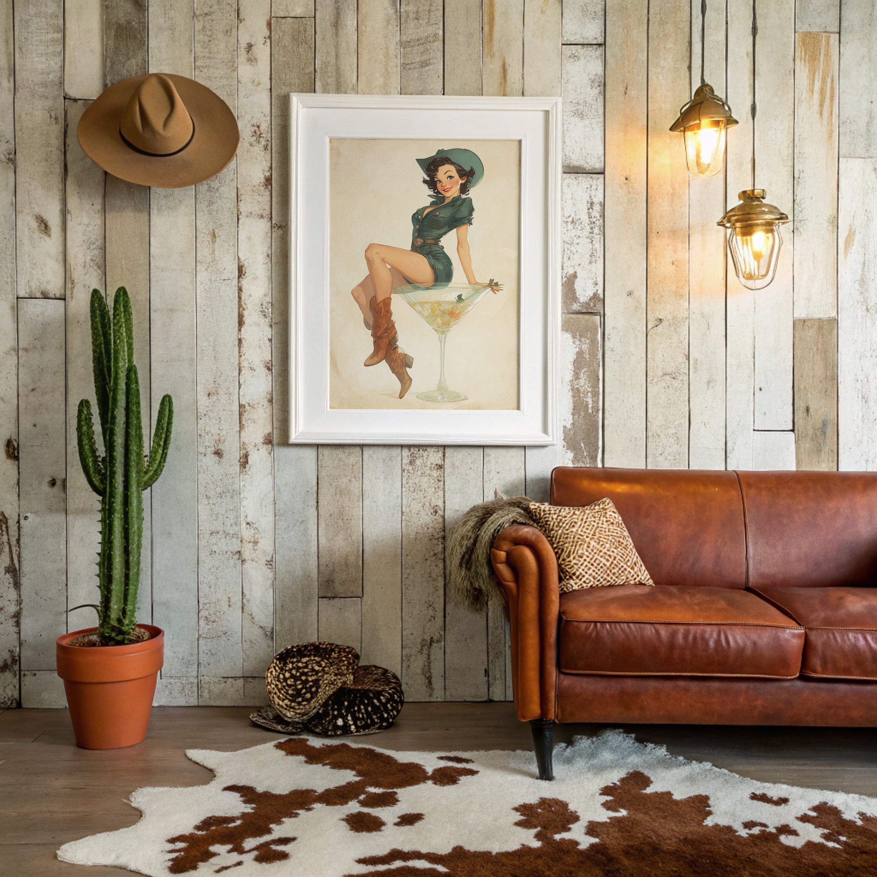 Emerald Cocktail: Western Charm