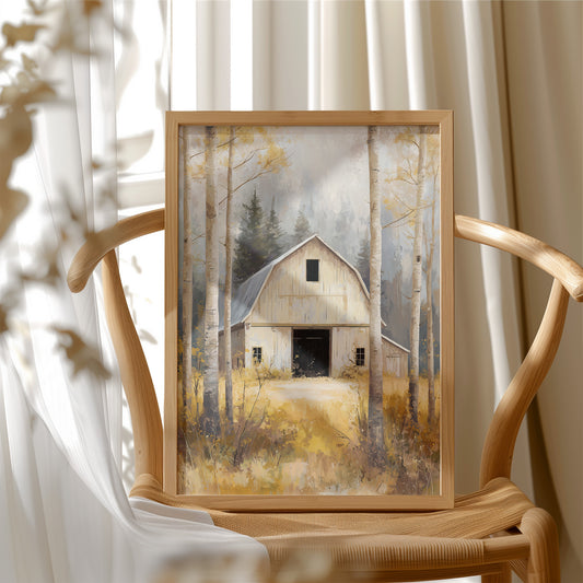 Aspen Sentinels Guard Forgotten Barn