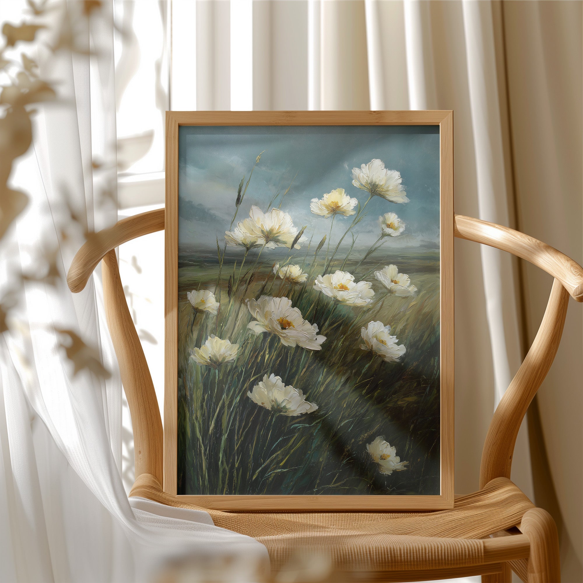 Windswept Cosmos Defy Stormy Skies