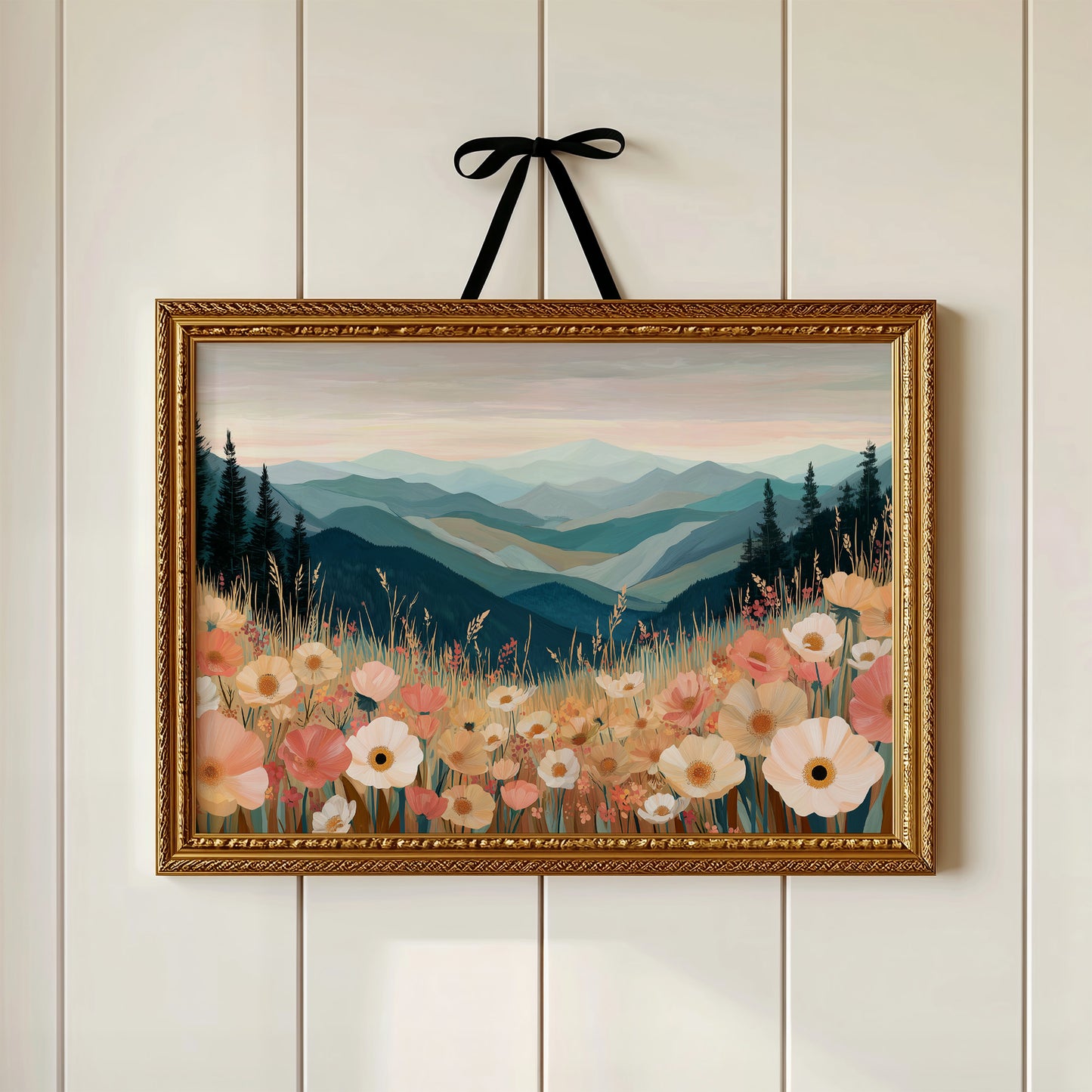 Alpine Meadow Whispers At Dawn