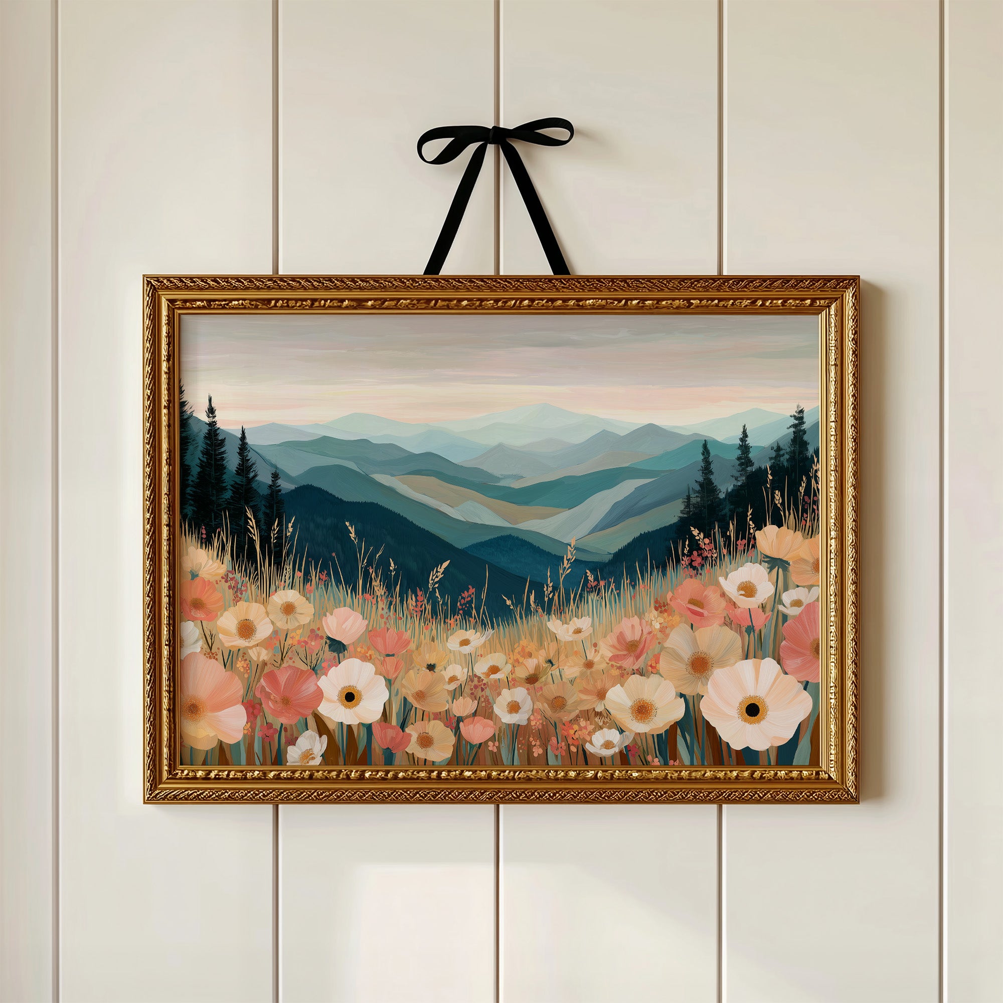 Alpine Meadow Whispers At Dawn