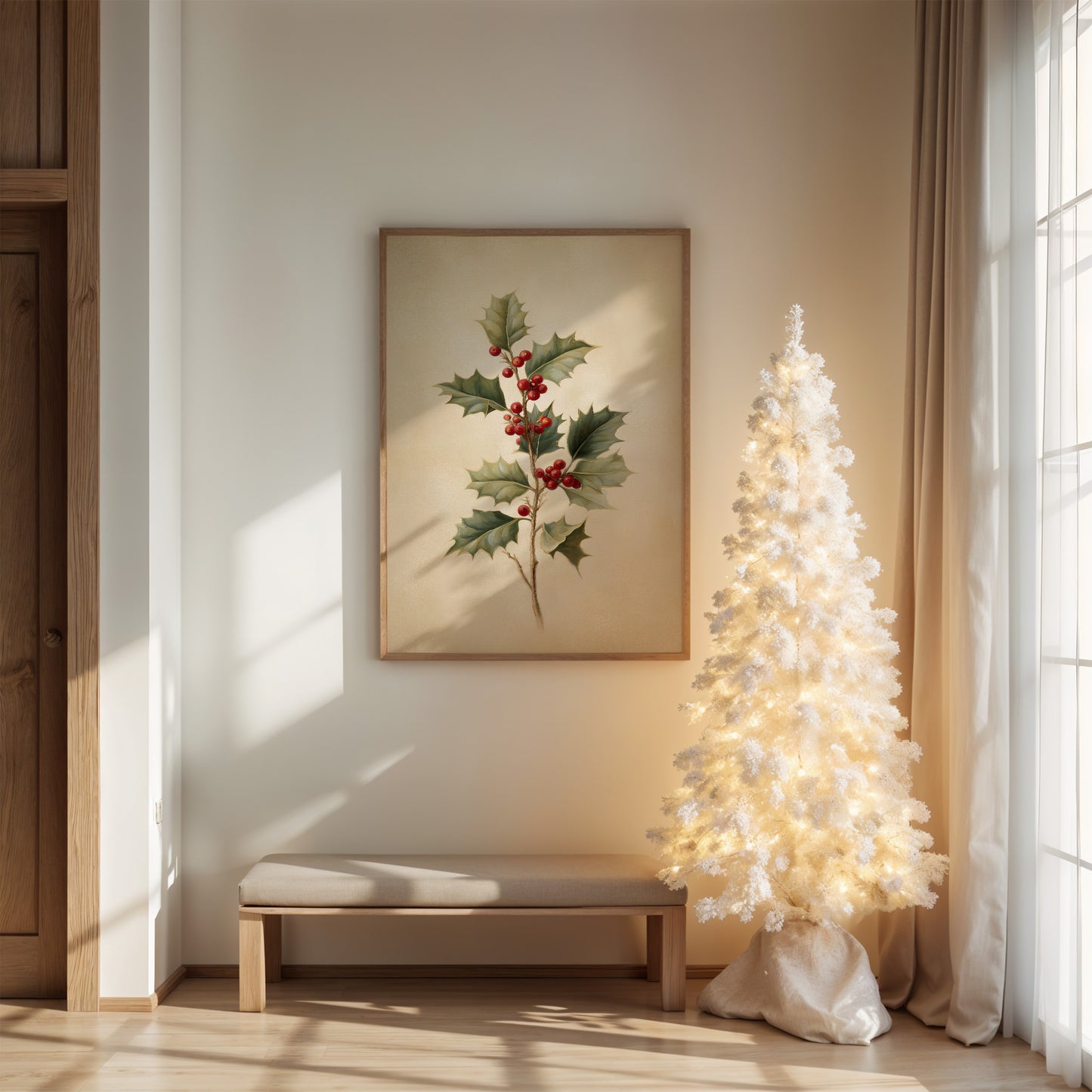 Winter's Botanical Elegance