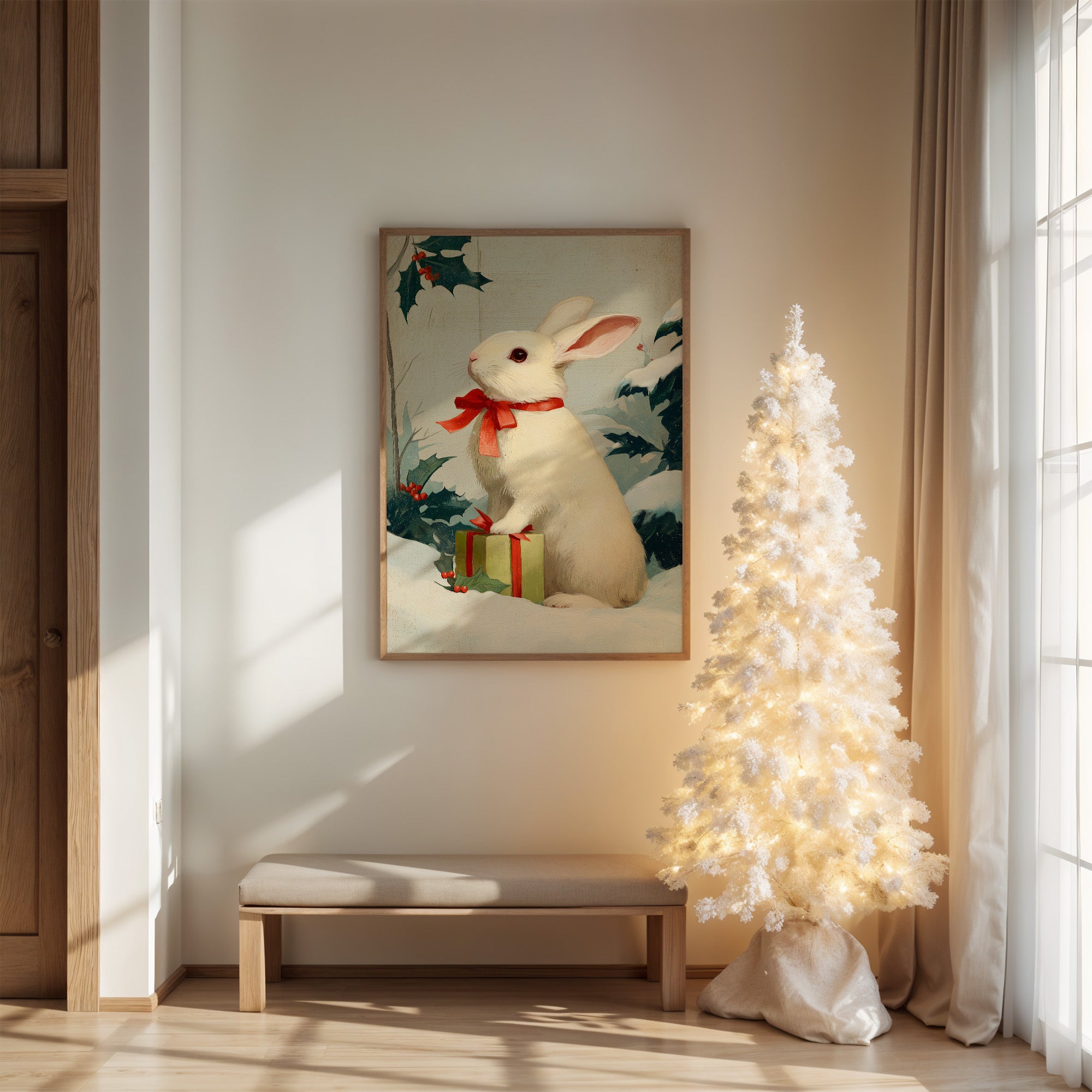 White Rabbit Brought a Gift