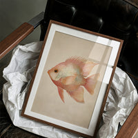 Coral Reef Nobility: Portrait in Blush