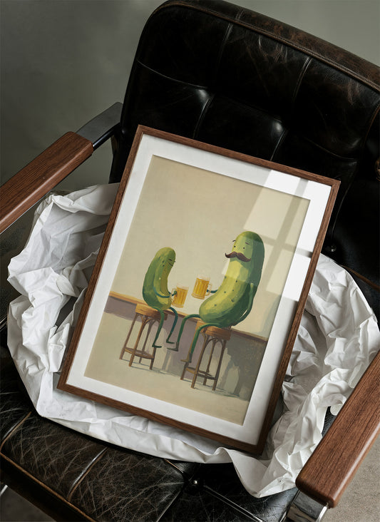 Pickle Pals Share a Pint