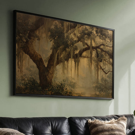 Southern Whispers Through Spanish Moss