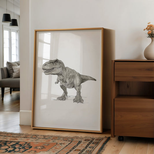 Primeval Predator in Monochrome