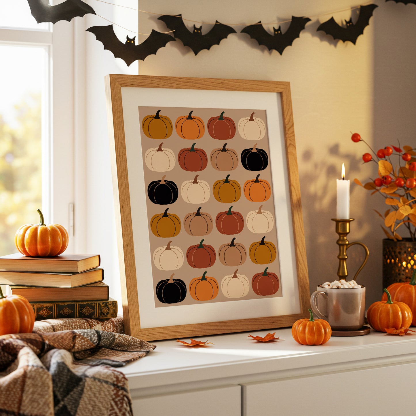 Harvest Palette In Perfect Rows