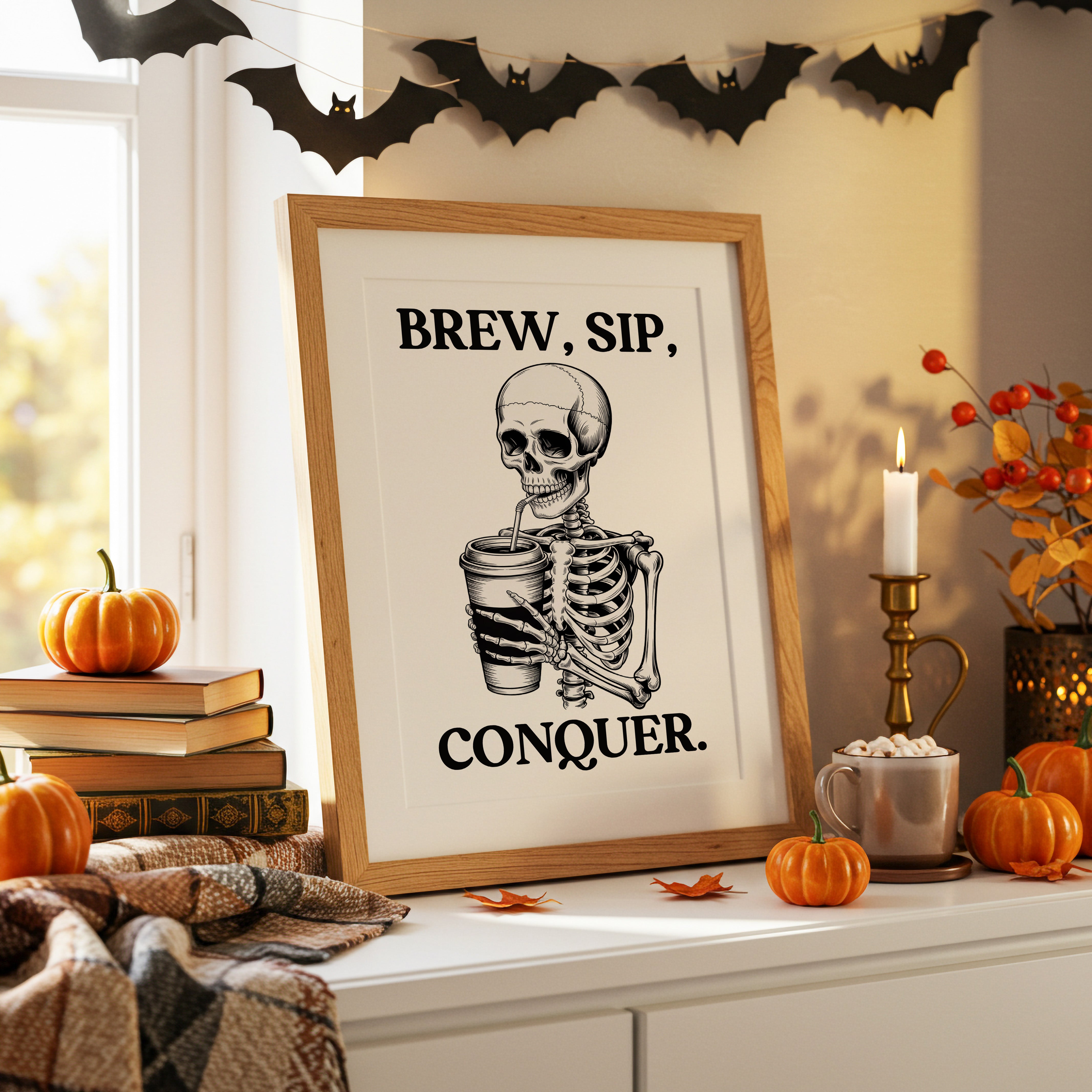 Caffeine Fuels Bare Bones Existence