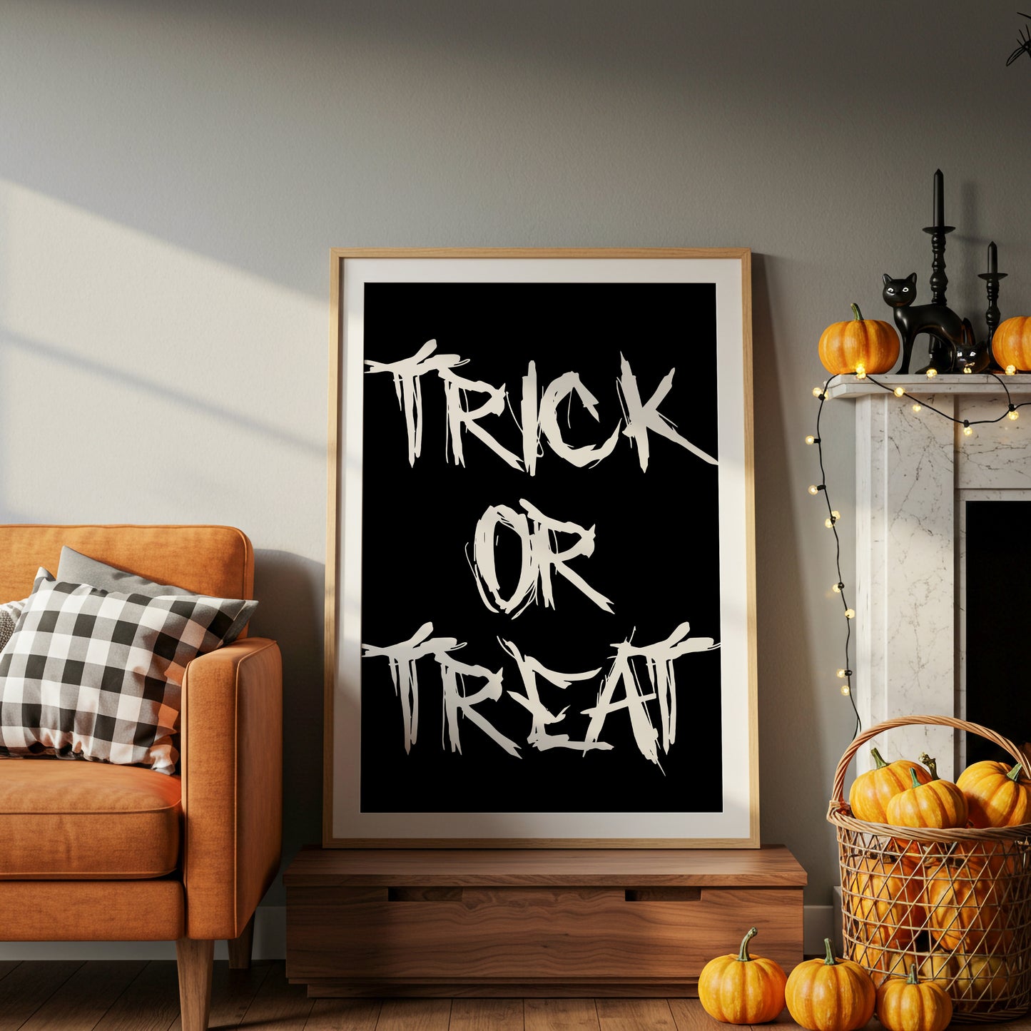 Stark Words Against Midnight Canvas