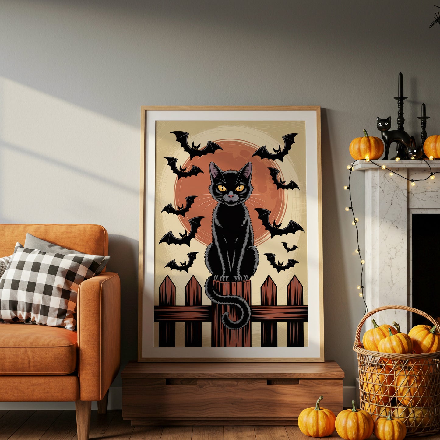 Midnight Keeper Of Autumn Moon