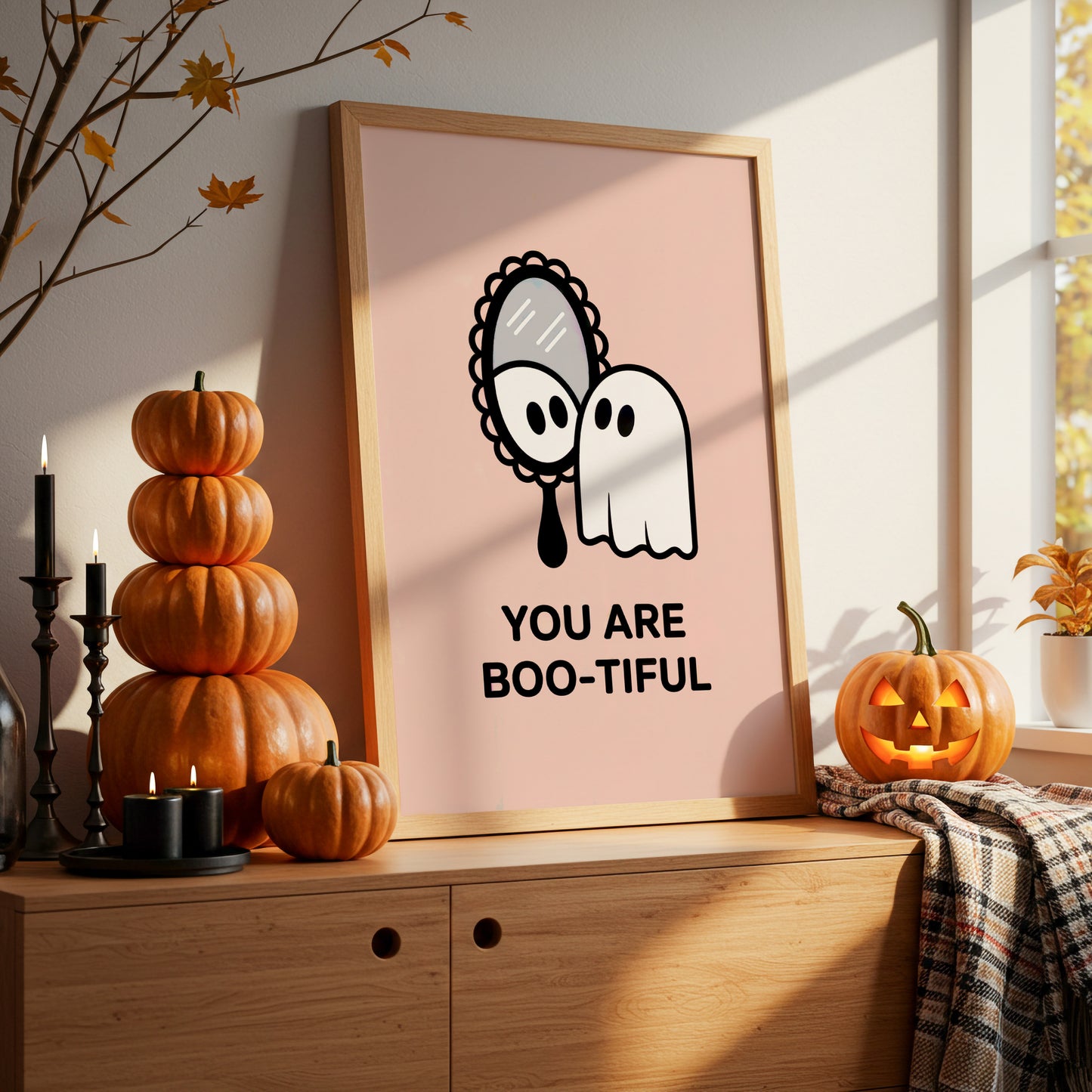 Phantom Admires Its Reflection