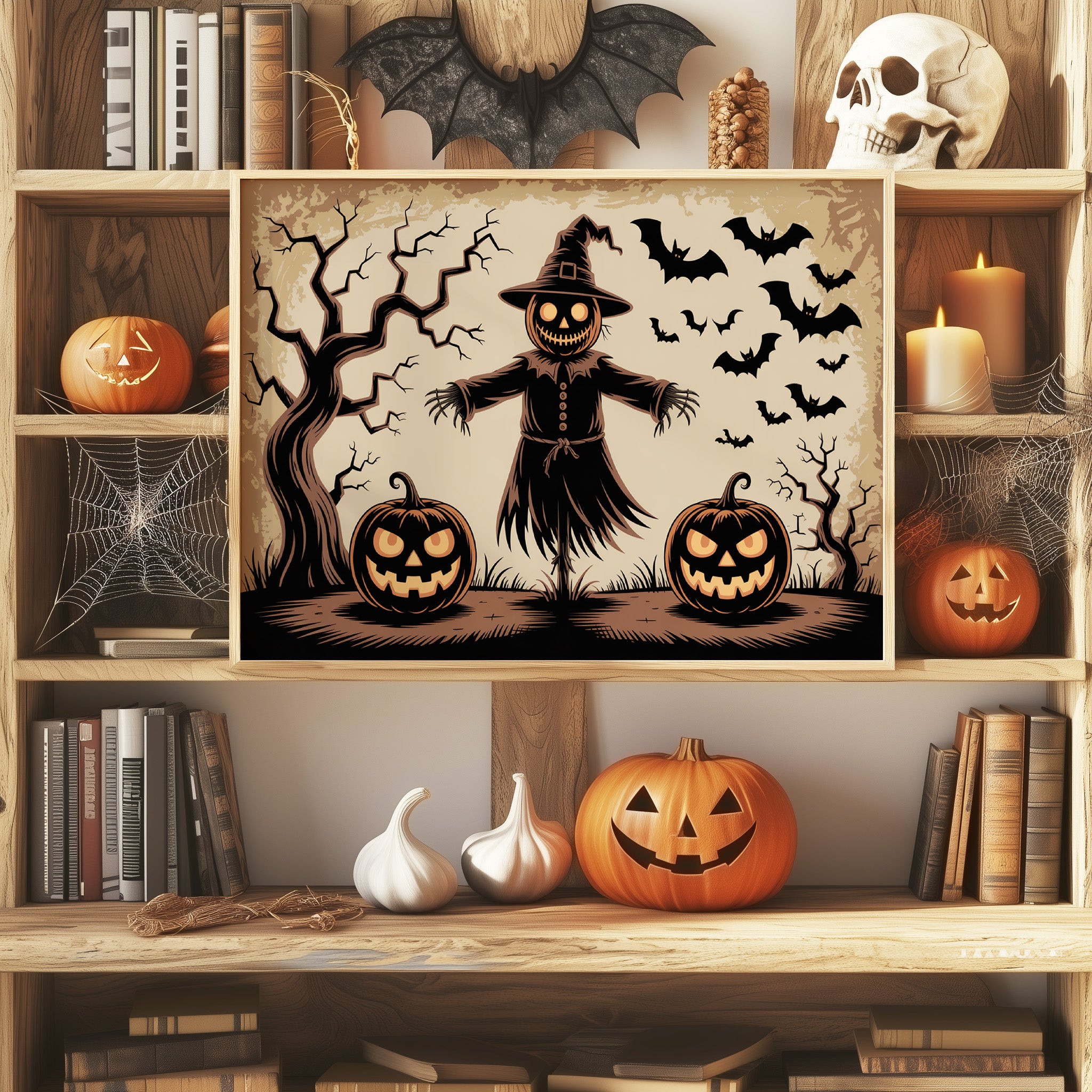 Autumn Sentinel Of Midnight Fields