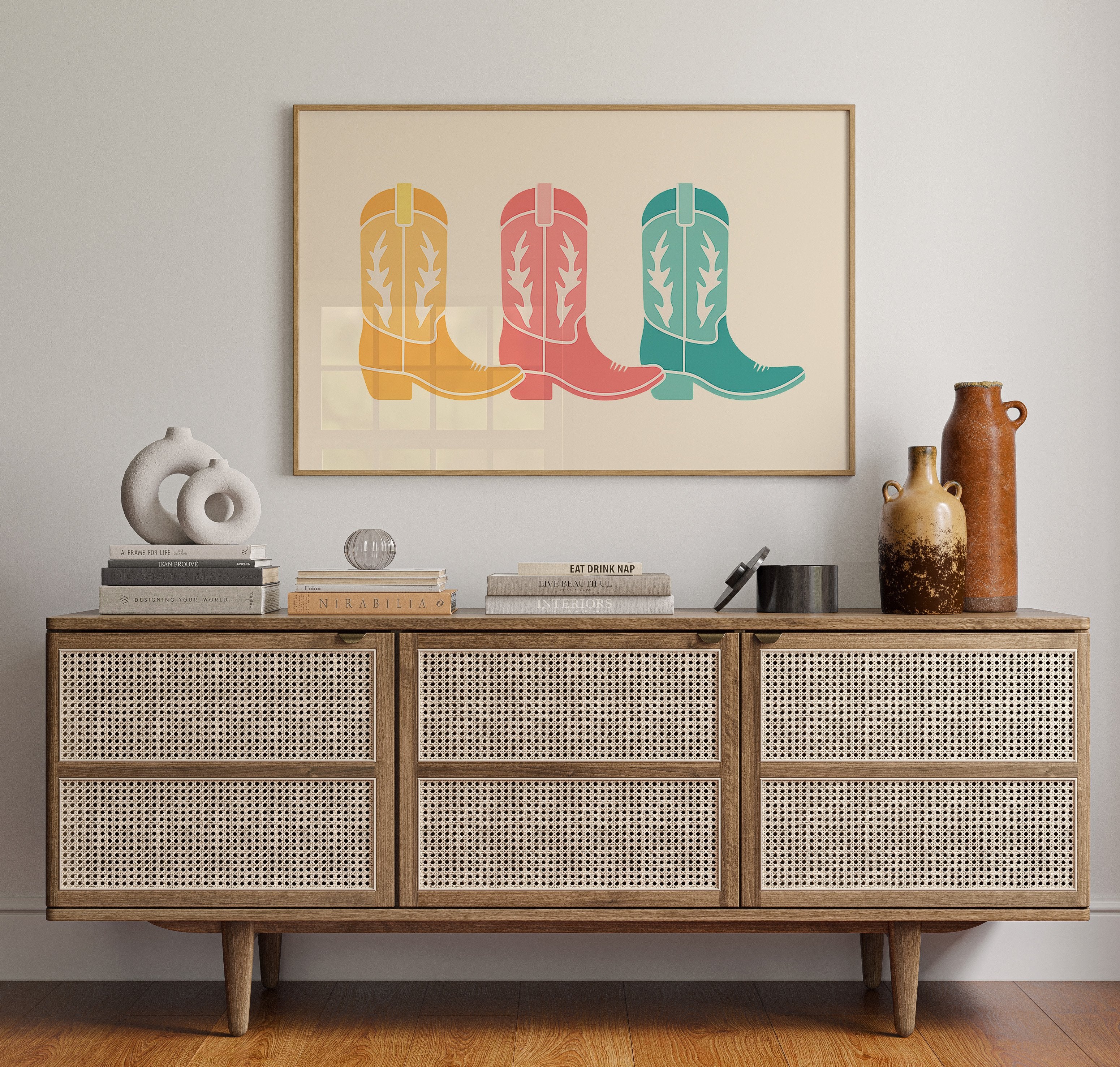 Pastel Boots March Forward Together