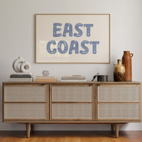 Blue Letters Find Ocean Home