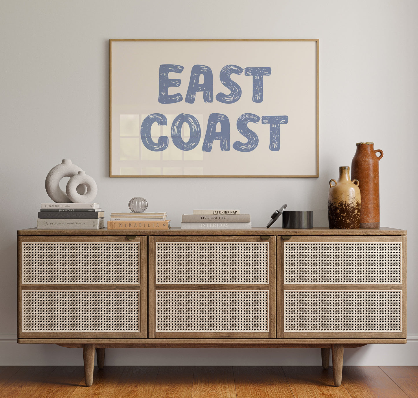 Blue Letters Find Ocean Home