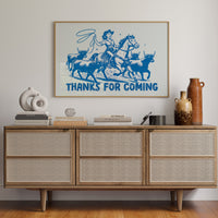 Blue Skies And Cattle Drives