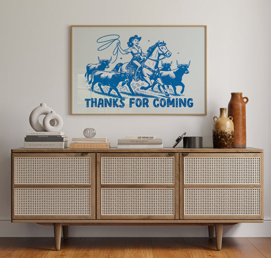 Blue Skies And Cattle Drives