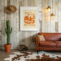 Sunset Trail Through Mesa Country