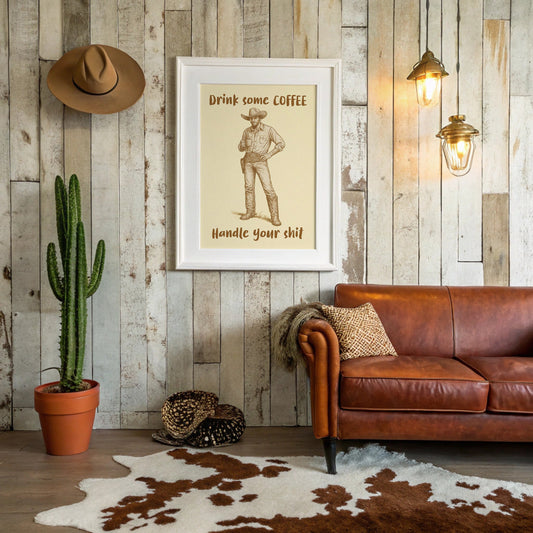 Cowboy Wisdom At Dawn