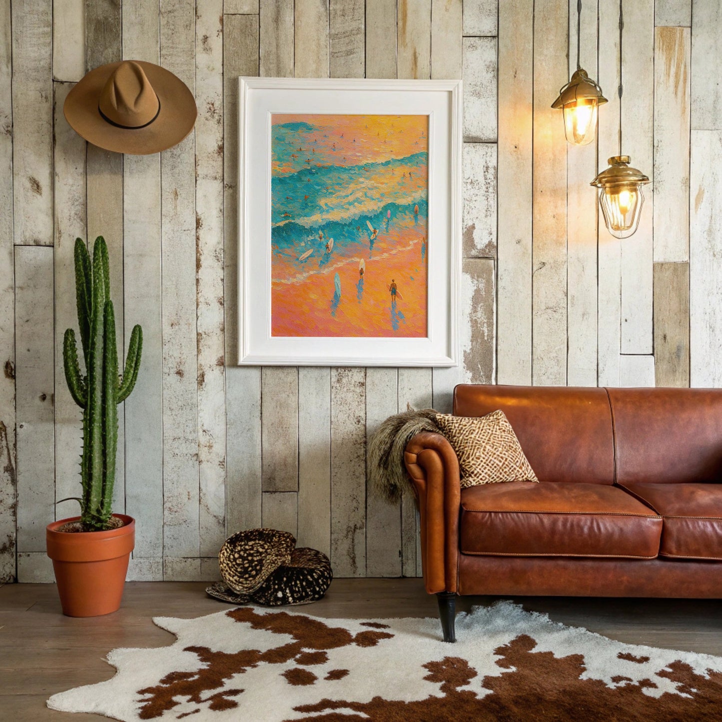 Coastal Memories In Copper Light