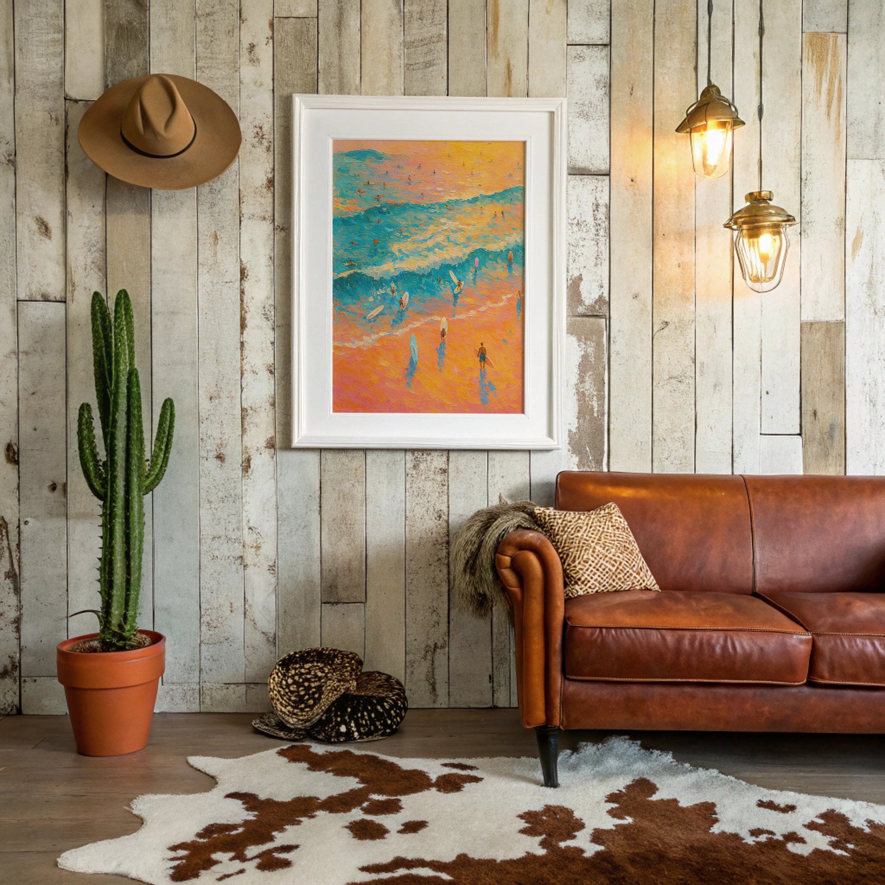 Coastal Memories In Copper Light