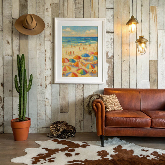 Colorful Shores Of Summer Memory