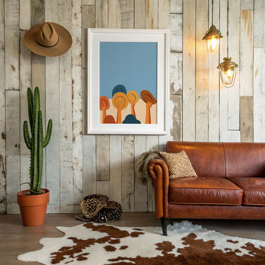 Autumn Hills Meet Clear Skies