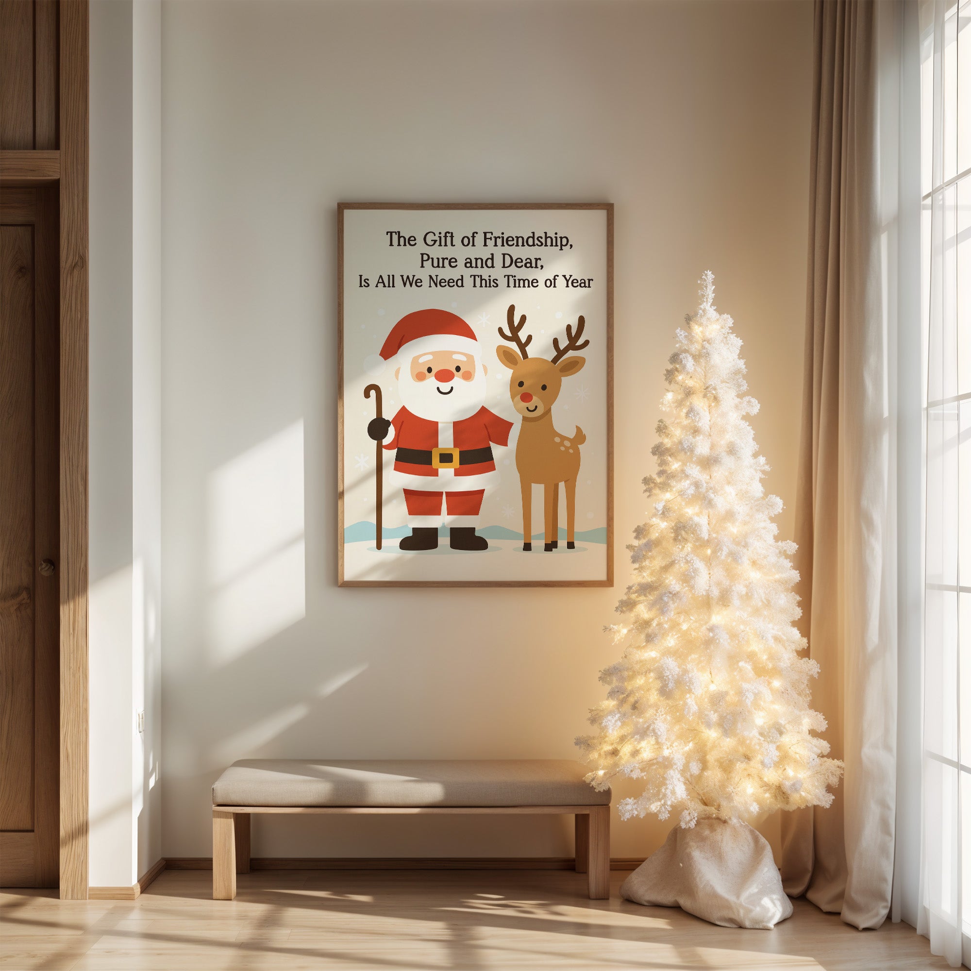 Winter Companions Share Festive Joy
