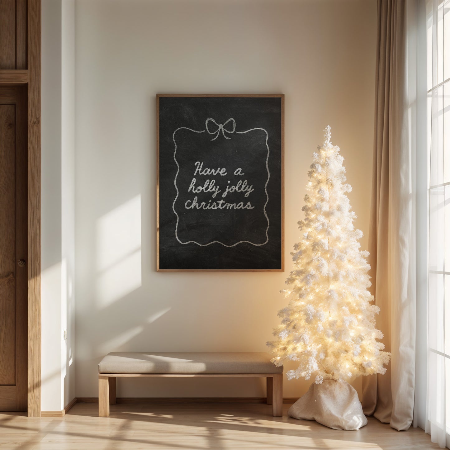 Frost-Kissed Messages Of Joy