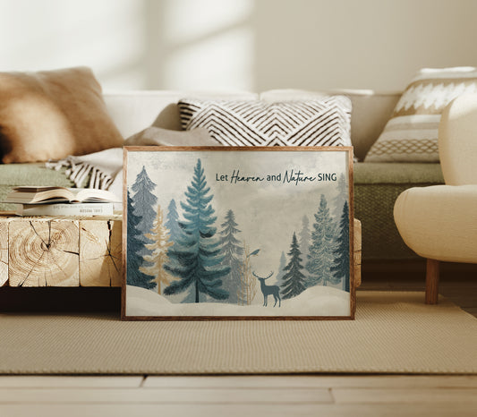 Silent Forest Awaits The Dawn