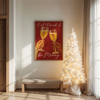 Crimson Toast To Simple Joys