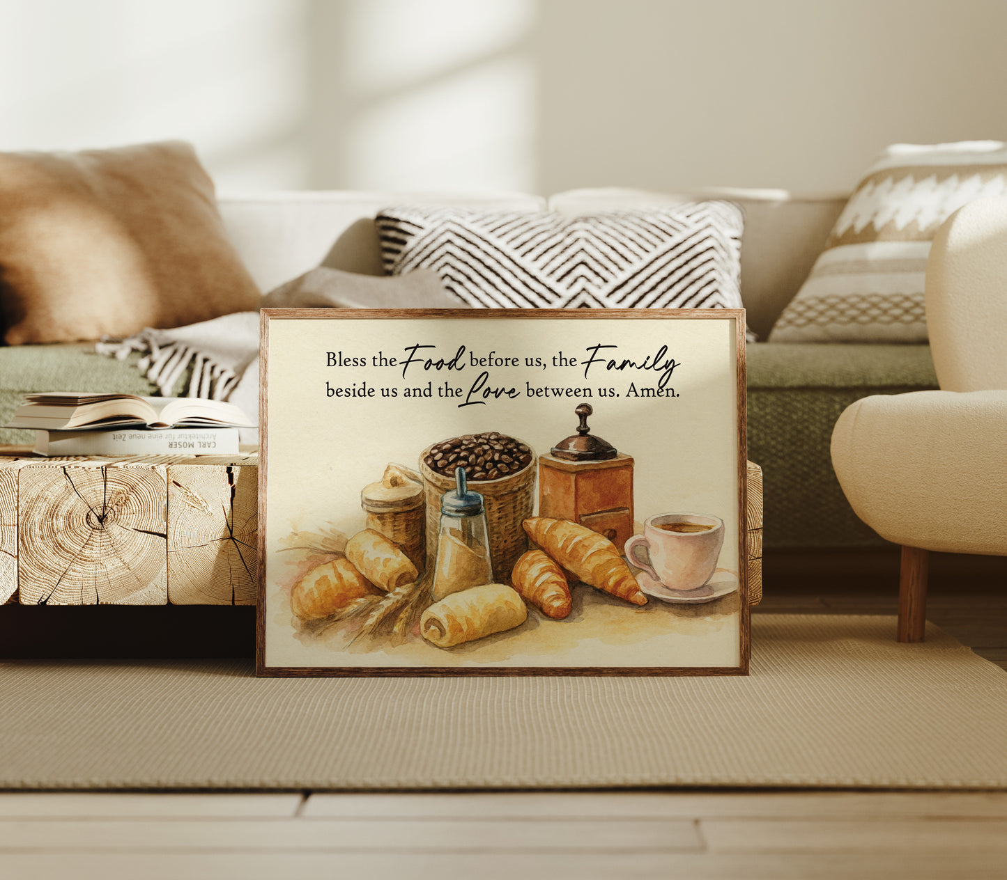 Morning Grace At The Table