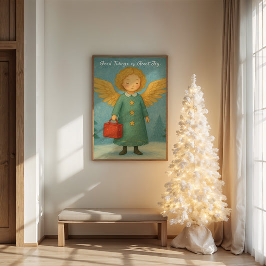 Golden Wings In Winter Light
