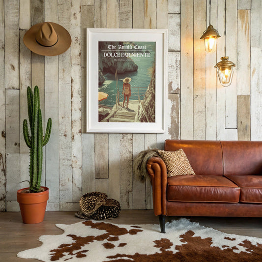 Italian Dreams On Rustic Walls