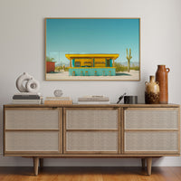 Turquoise Oasis Waits For Travelers