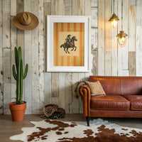 Frontier Spirit On Amber Stripes