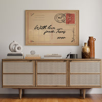 Letters Travel Across Time